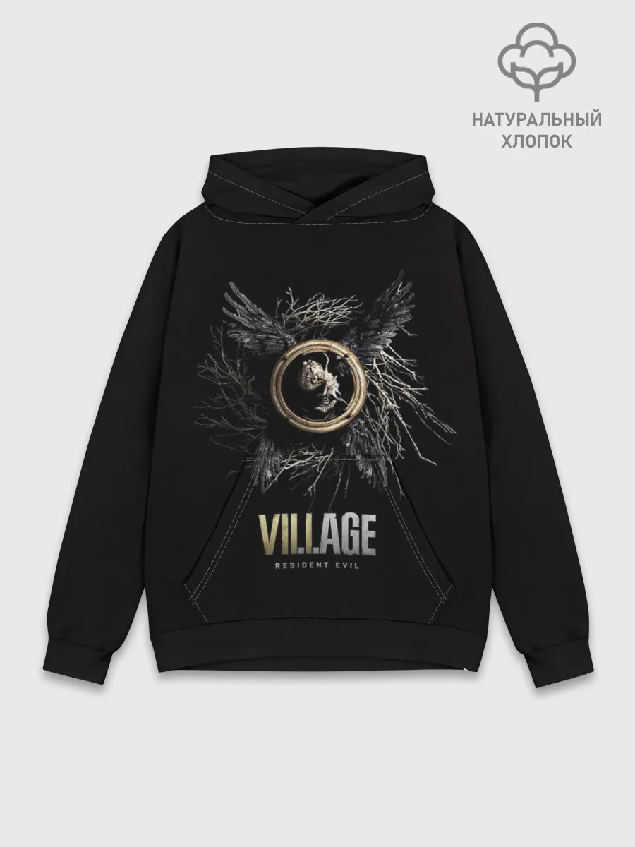 Худи мужской база хлопок / Resident Evil Village