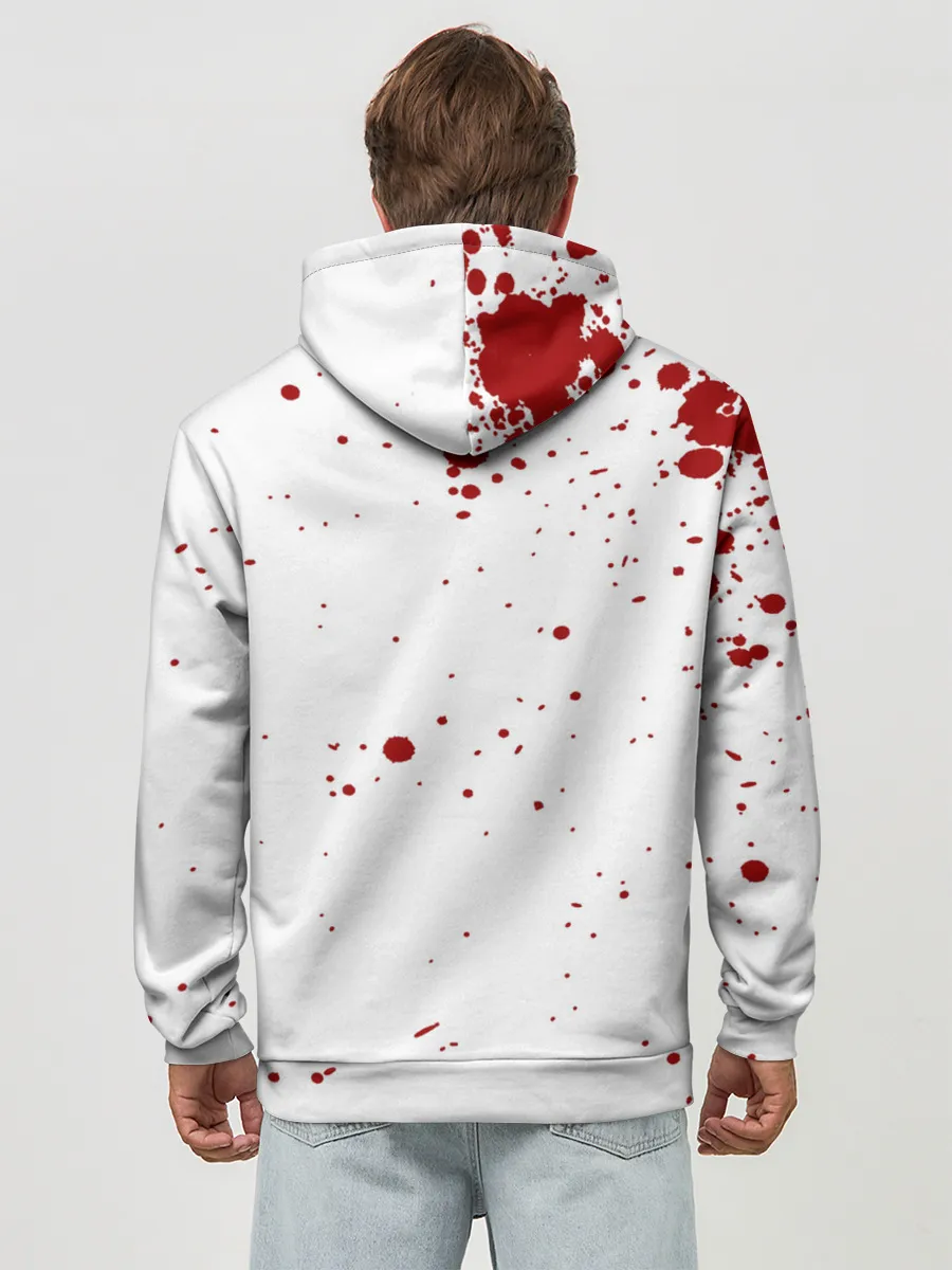 Худи мужской база хлопок / Tanjirou Kamado Kimetsu no Yaiba