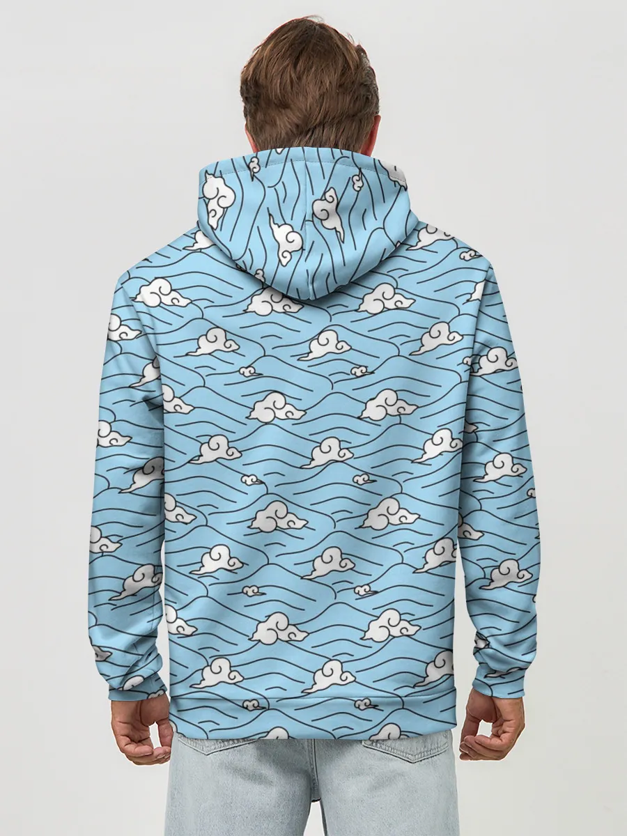 Худи мужской база хлопок / УРУКОДАКИ САКОНДЖИ