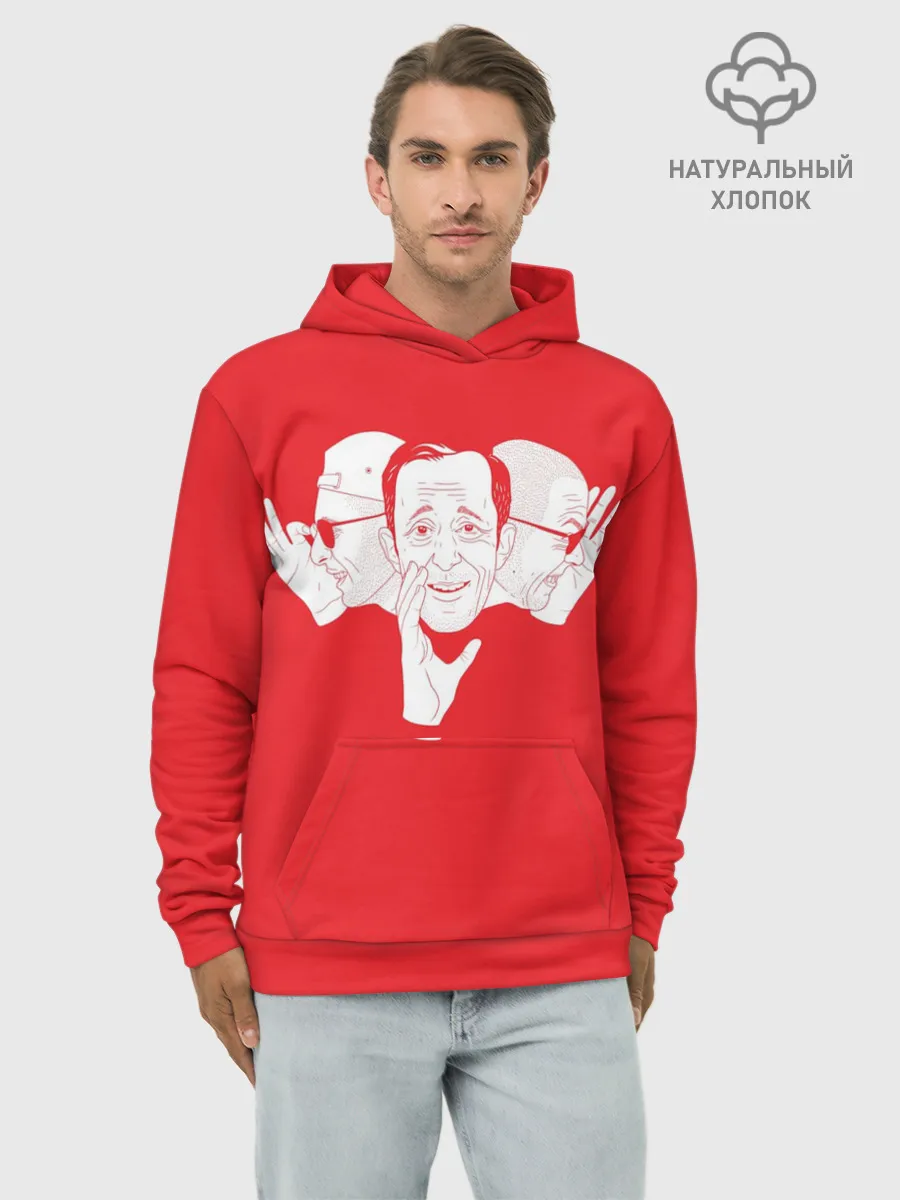Худи мужской база хлопок / КРОВОСТОК