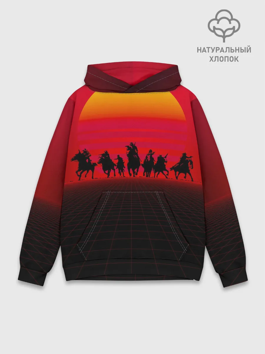 Худи мужской база хлопок / read dead