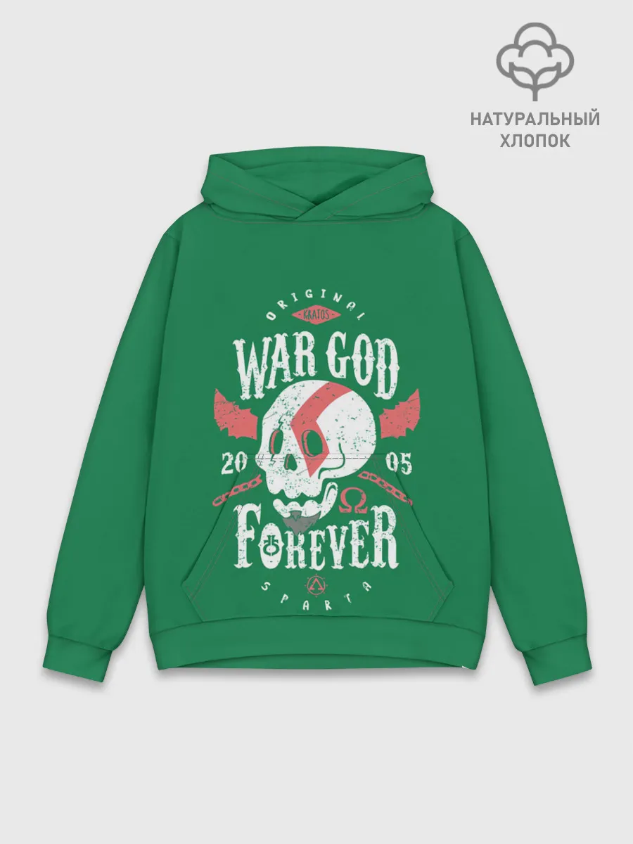 Худи мужской база хлопок / War God