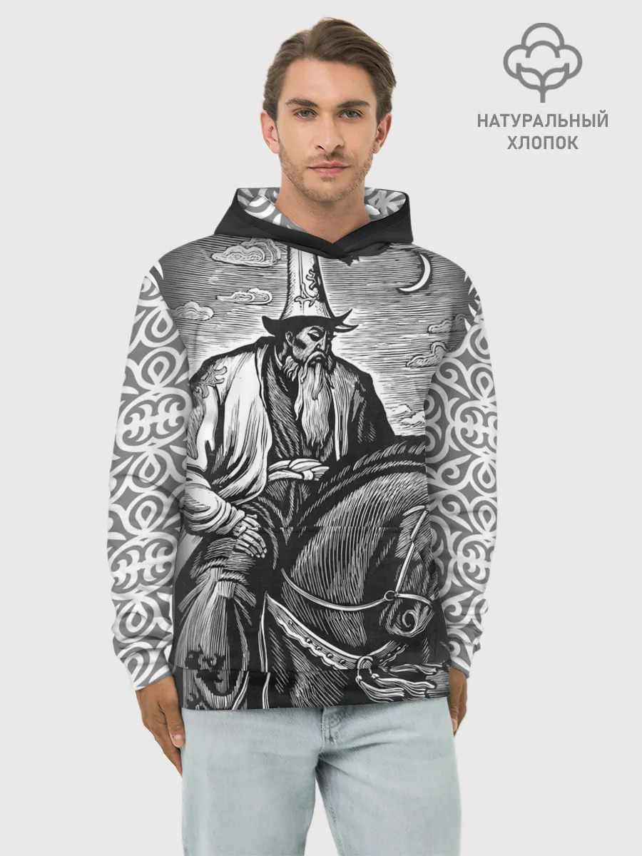 Худи мужской база хлопок / Бакай - Манас