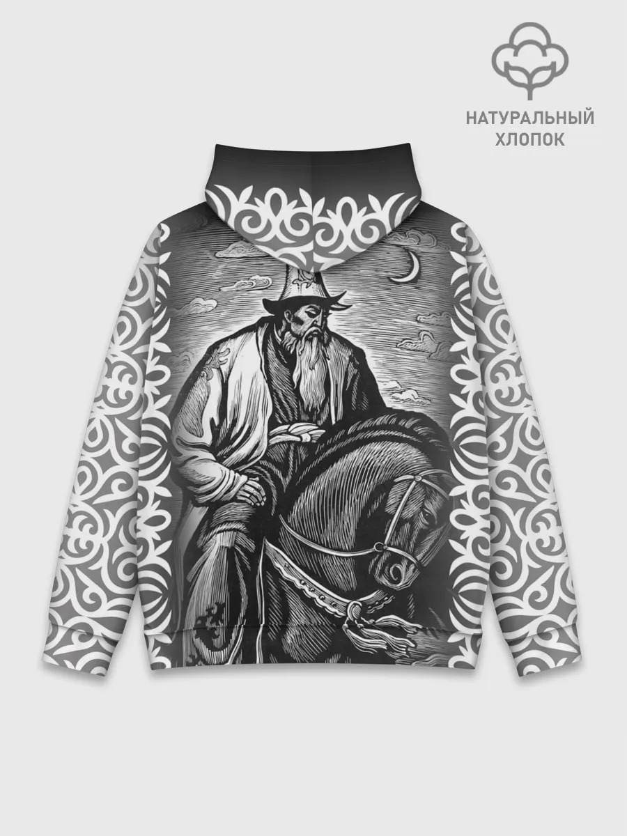 Худи мужской база хлопок / Бакай - Манас