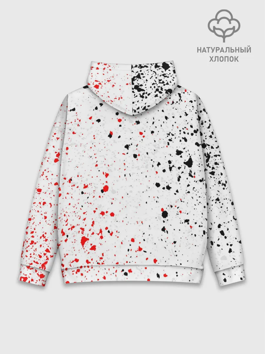 Худи мужской база хлопок / ОСТРЫЕ КОЗЫРЬКИ