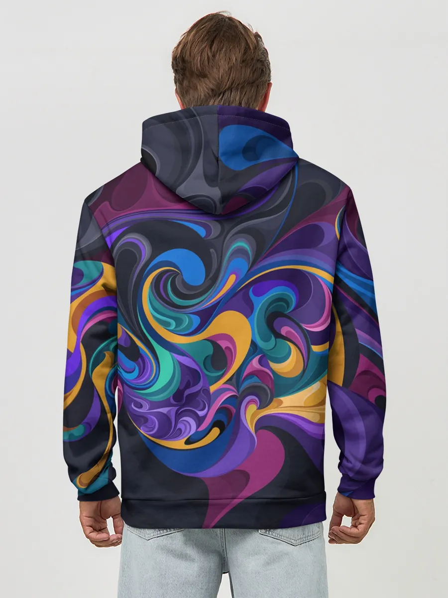 Худи мужской база хлопок / Масло