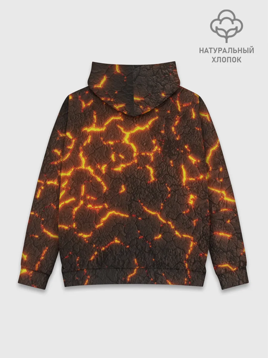 Худи мужской база хлопок / Помпеи 3D