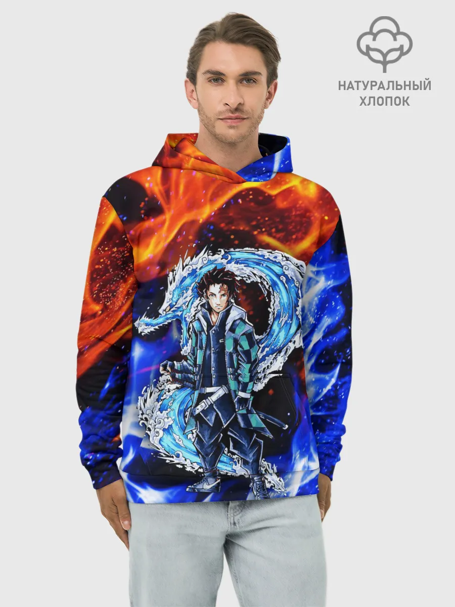 Худи мужской база хлопок / ТАНДЖИРО