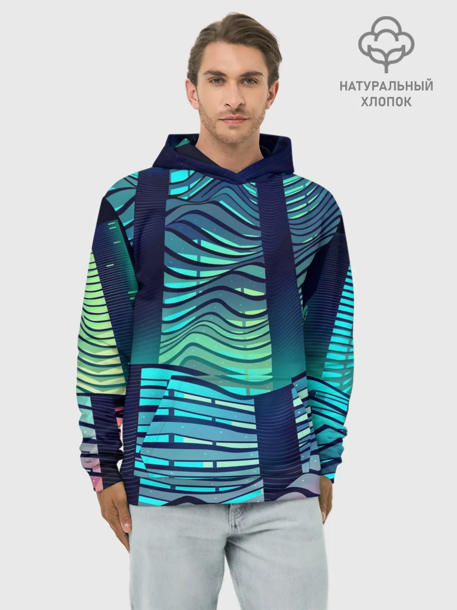 Худи мужской база хлопок / Минимализм