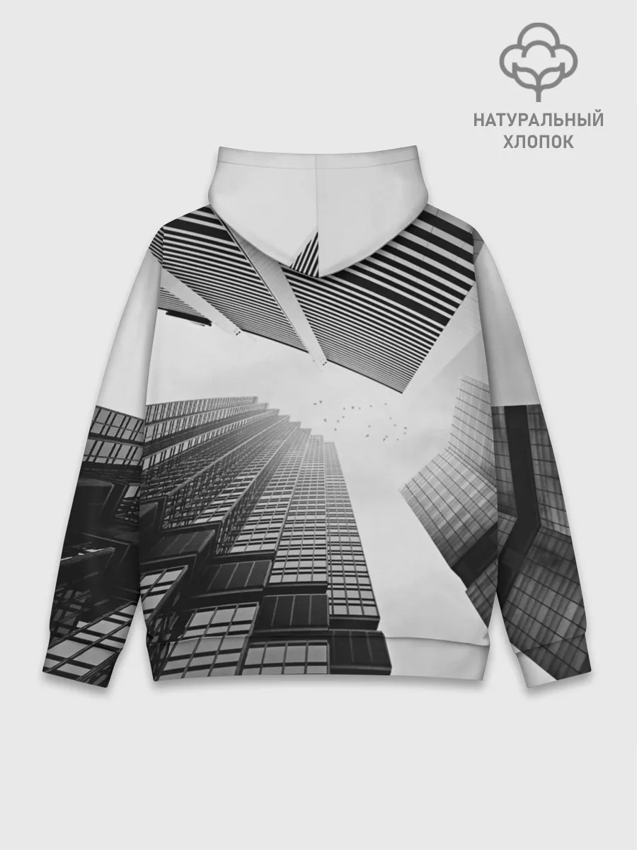 Худи мужской база хлопок / Минимализм