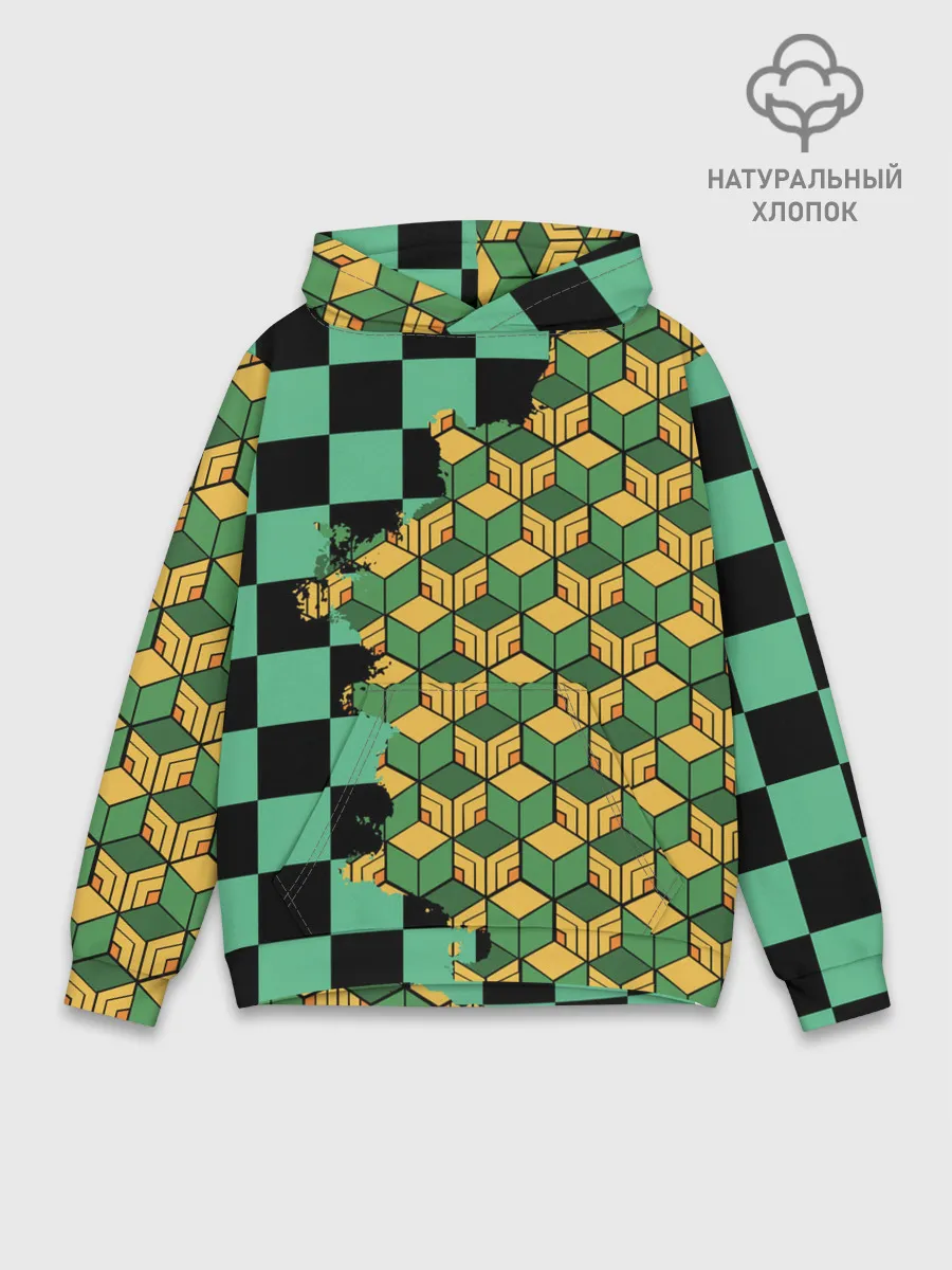 Худи мужской база хлопок / ТАНДЖИРО И ТОМИОКА