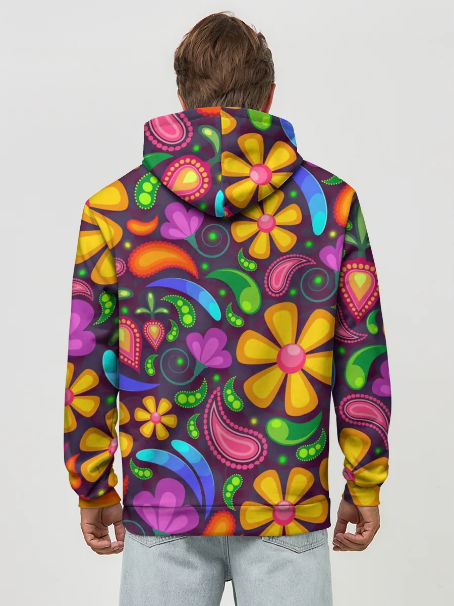 Худи мужской база хлопок / Пляжная