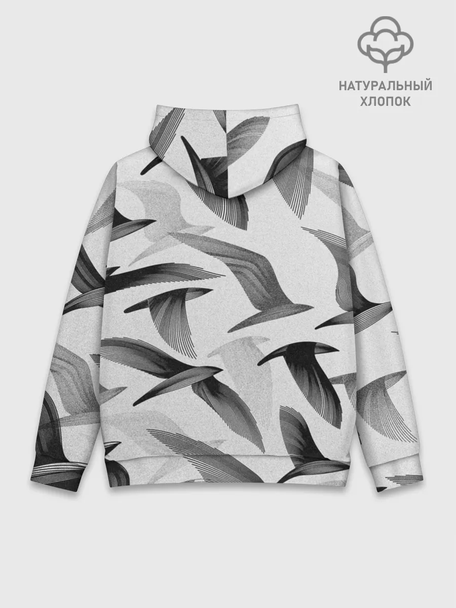 Худи мужской база хлопок / Барбер