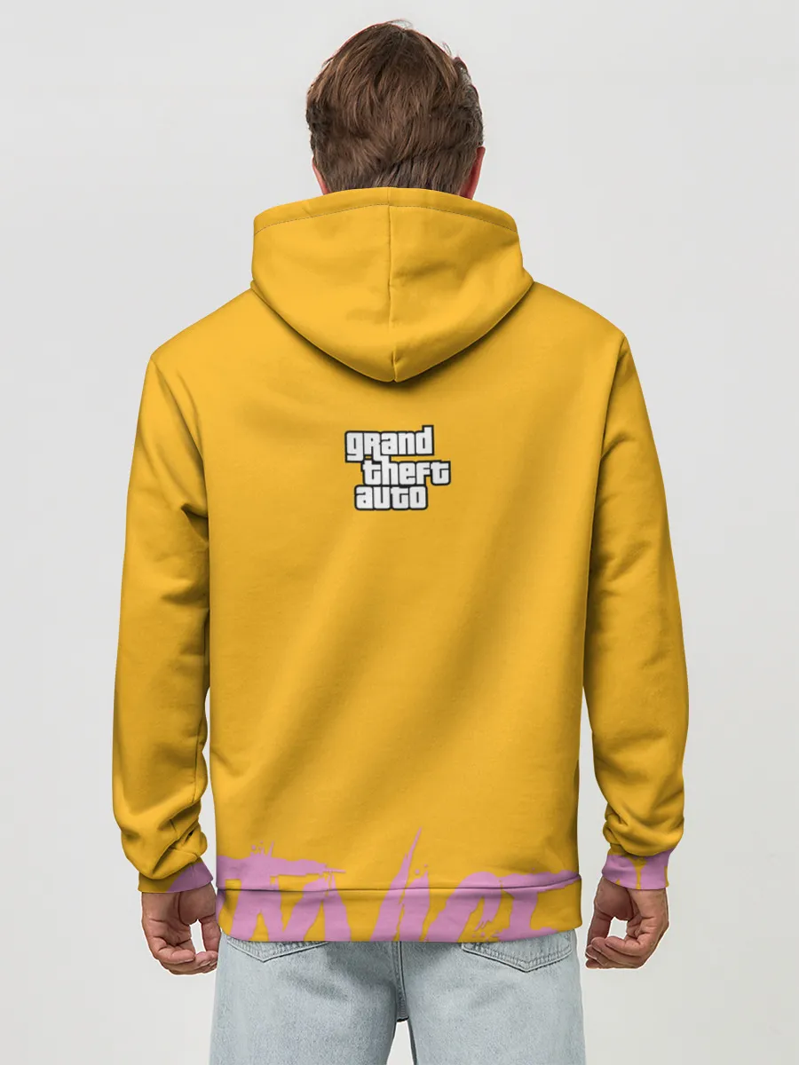 Худи мужской база хлопок / Вайс Сити