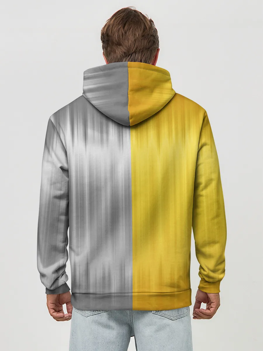 Худи мужской база хлопок / Gold and Silver