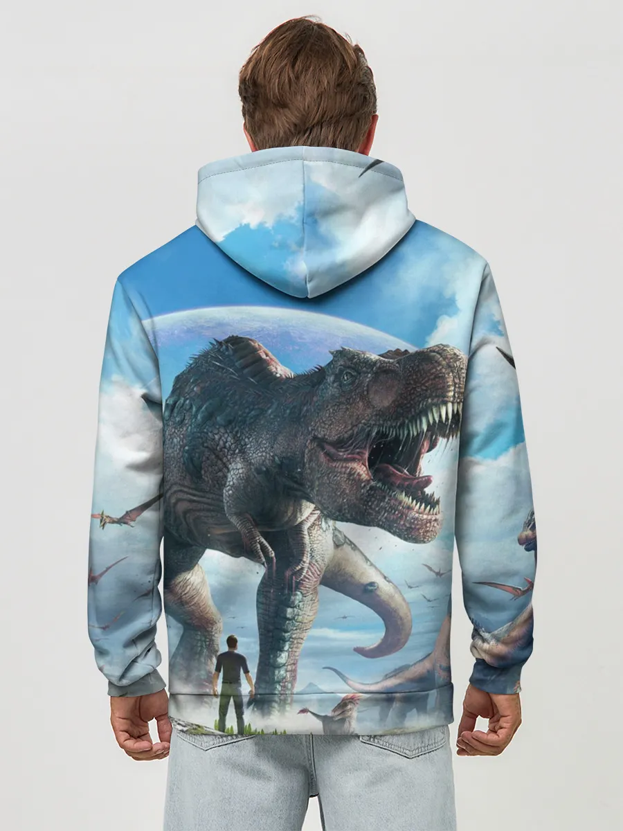 Худи мужской база хлопок / Ark Survival Evolved