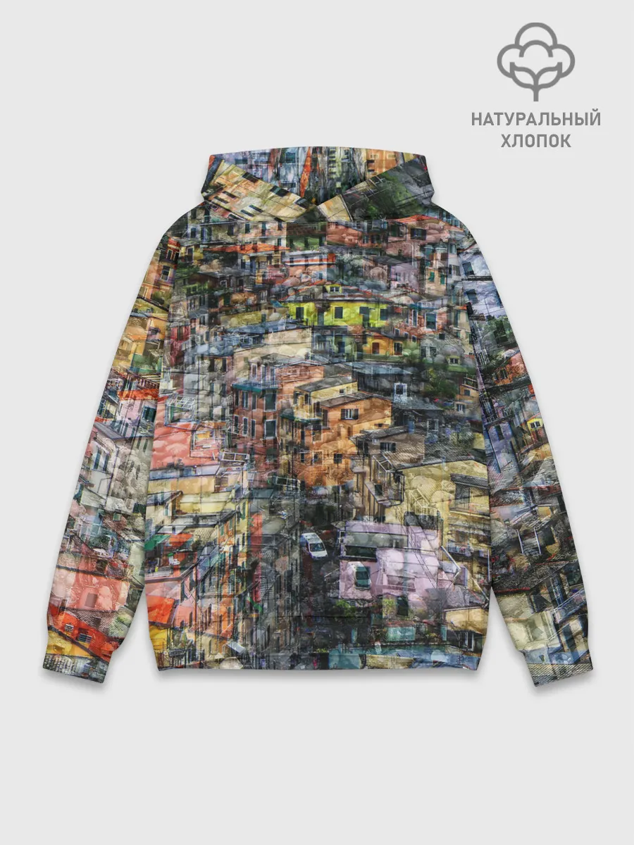 Худи мужской база хлопок / ГОРОДОК