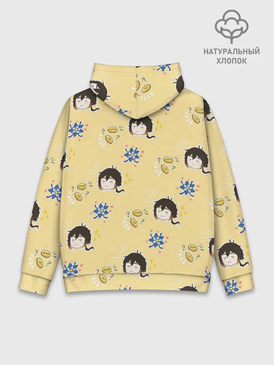 Худи мужской база хлопок / Чиби Чжун Ли