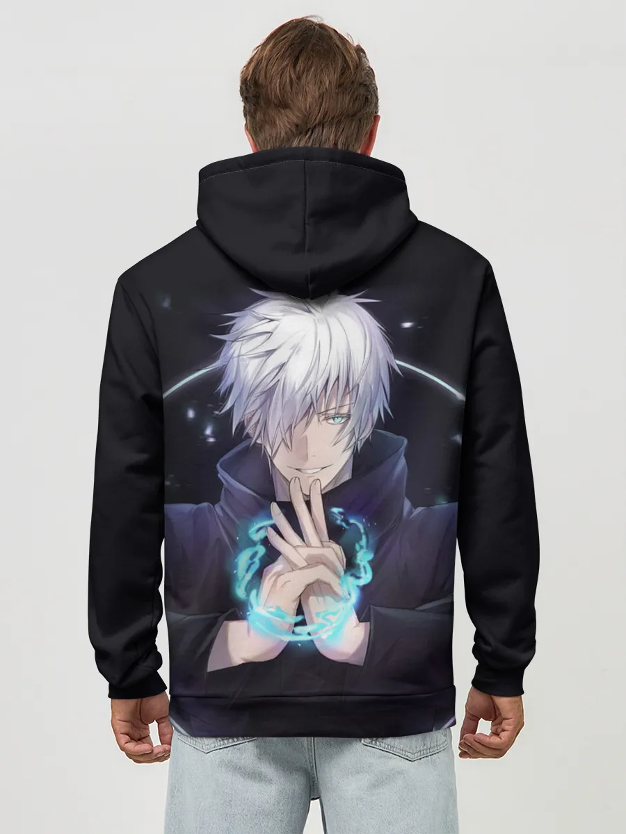 Худи мужской база хлопок / ГОДЖО САТОРУ | GOJO SATORU