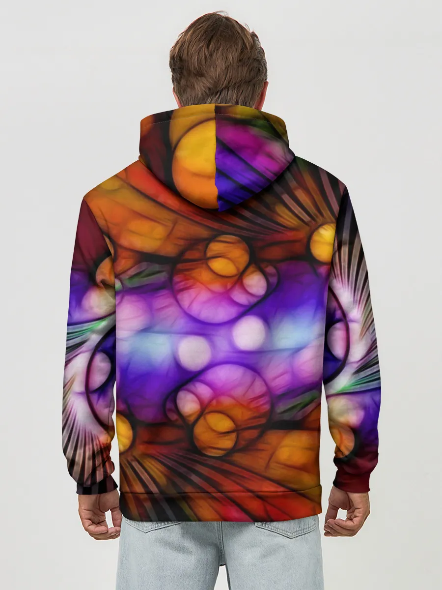 Худи мужской база хлопок / Яркое преображение