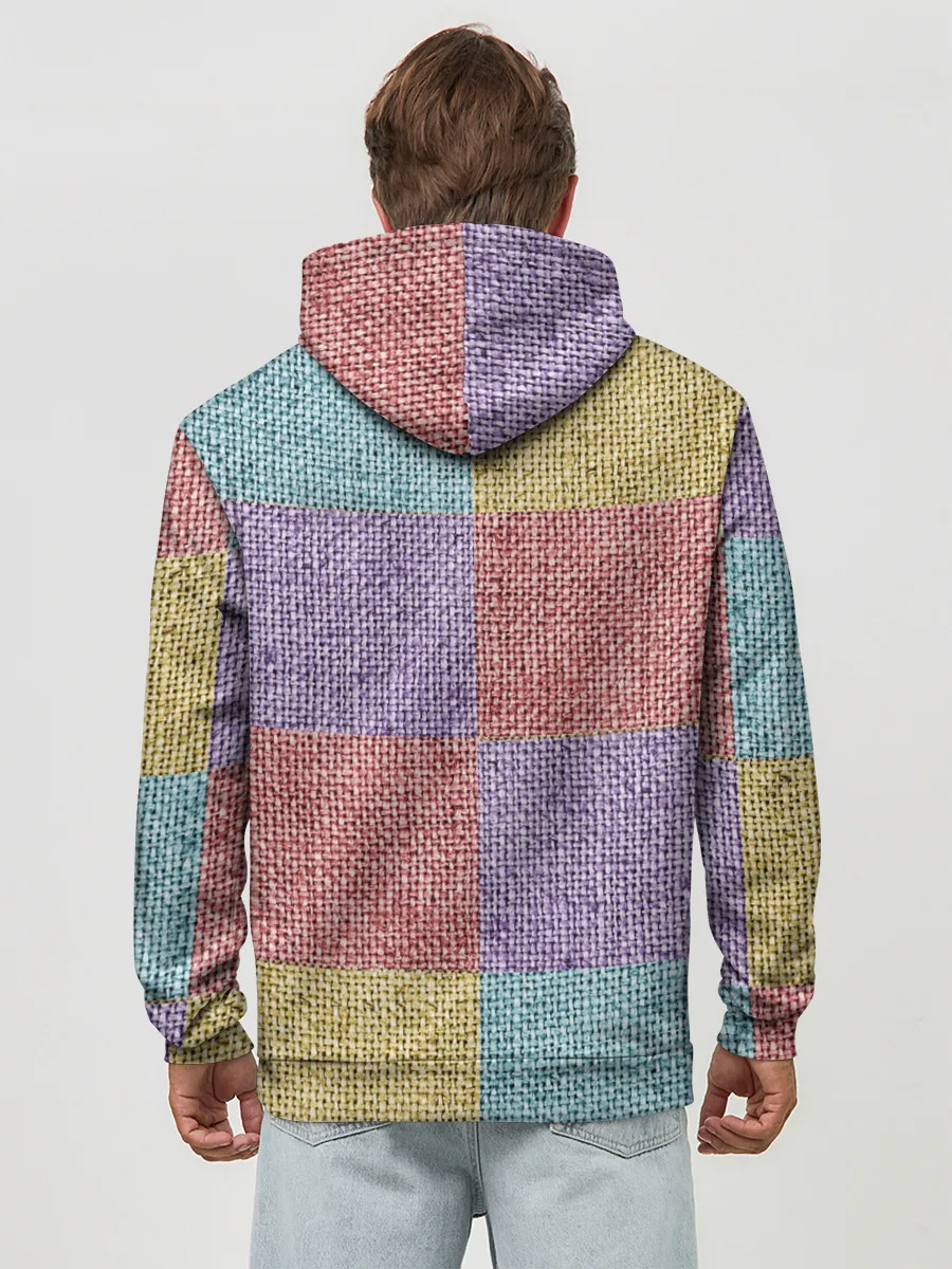 Худи мужской база хлопок / Patchwork