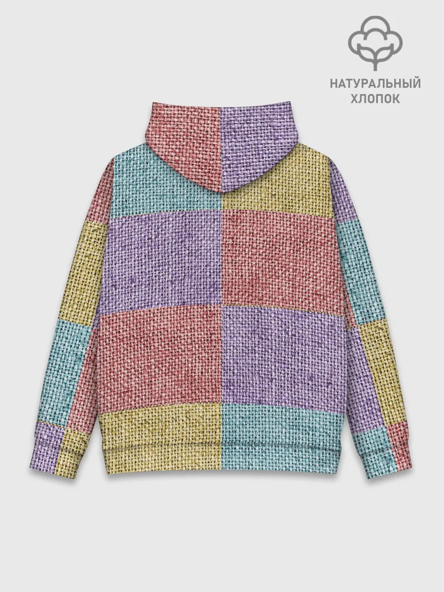 Худи мужской база хлопок / Patchwork