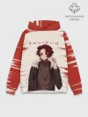 Худи мужской база хлопок / Танджиро Камадо Kimetsu no Yaiba