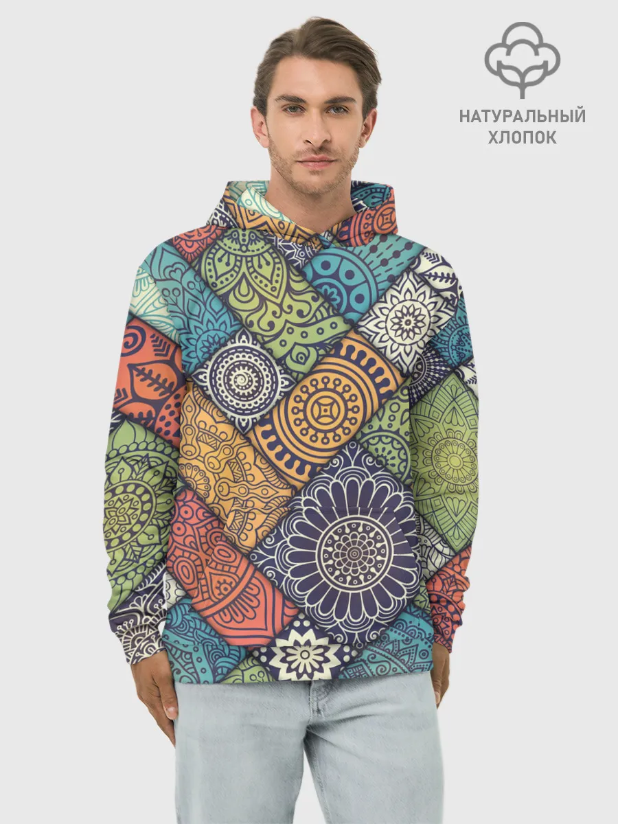 Худи мужской база хлопок / ОЧЕНЬ