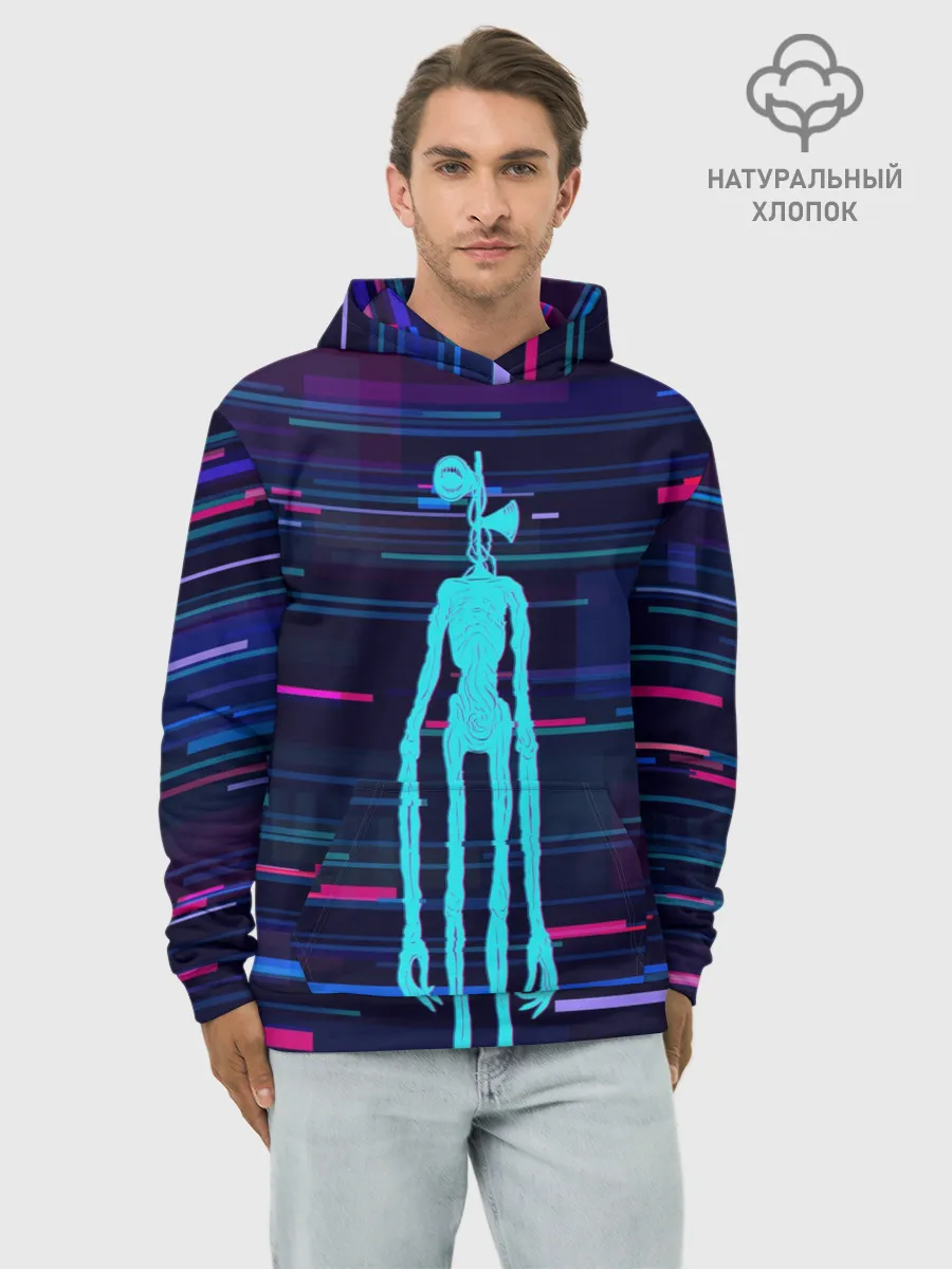 Худи мужской база хлопок / СИРЕНОГОЛОВЫЙ