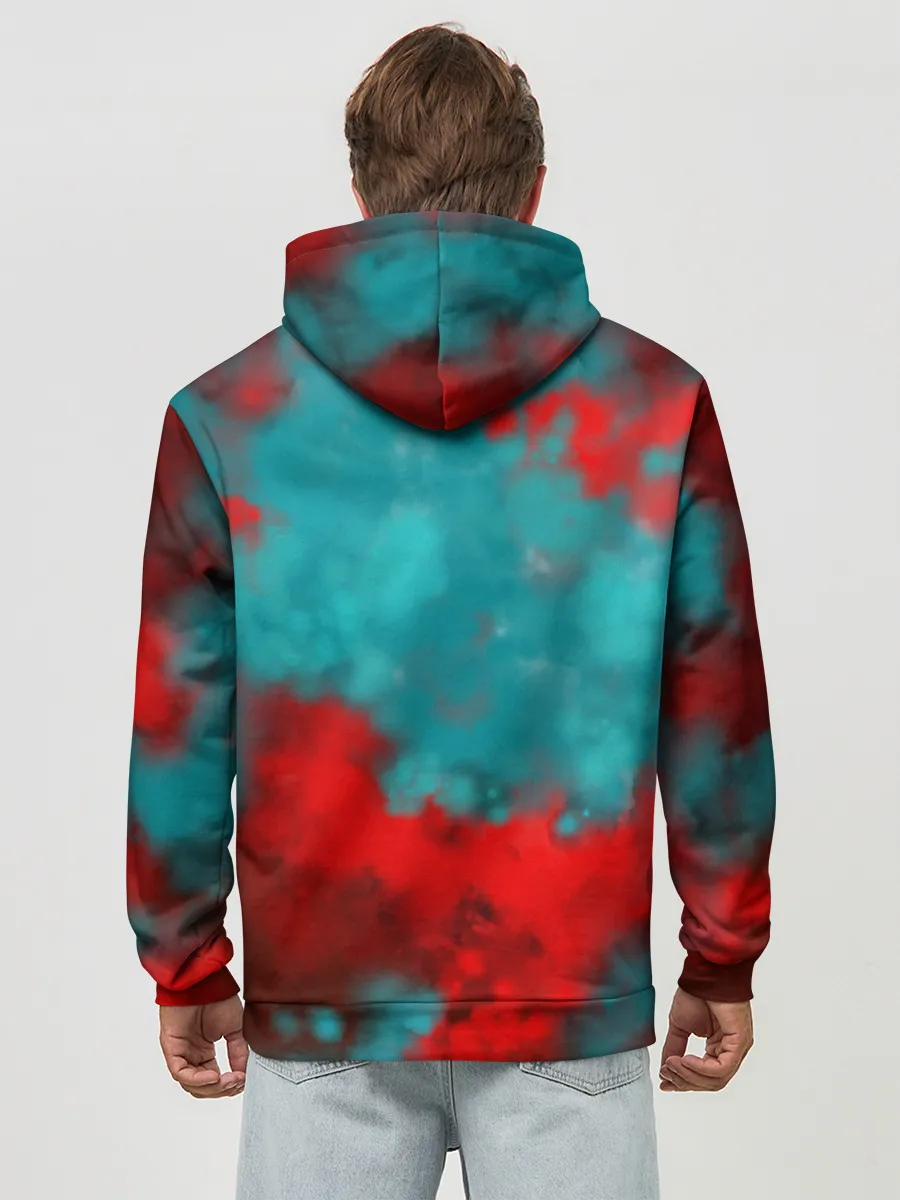 Худи мужской база хлопок / Сиреноголовый и Лошадь монстры