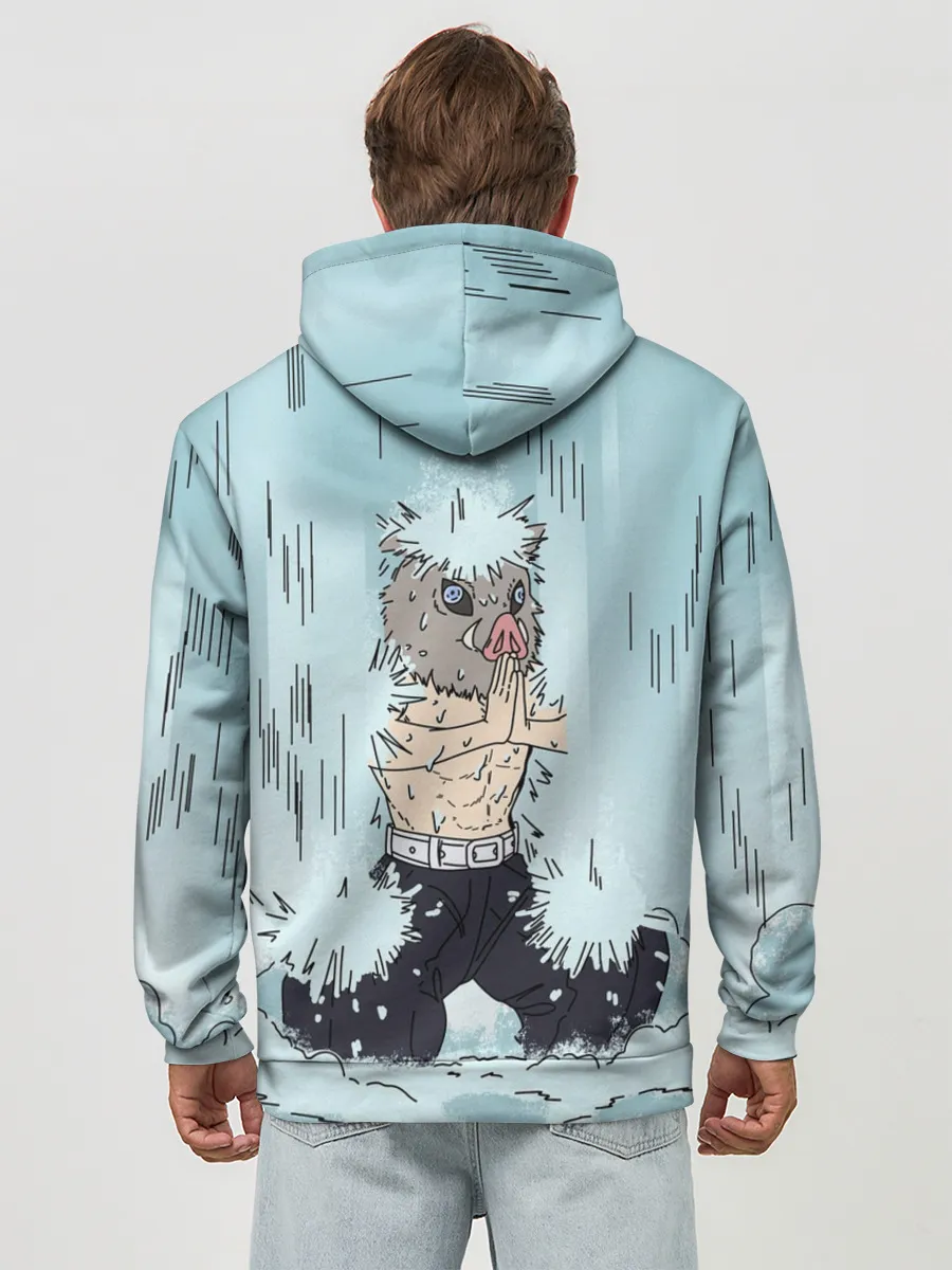 Худи мужской база хлопок / МЕДИТАЦИЯ ИНОСКЕ