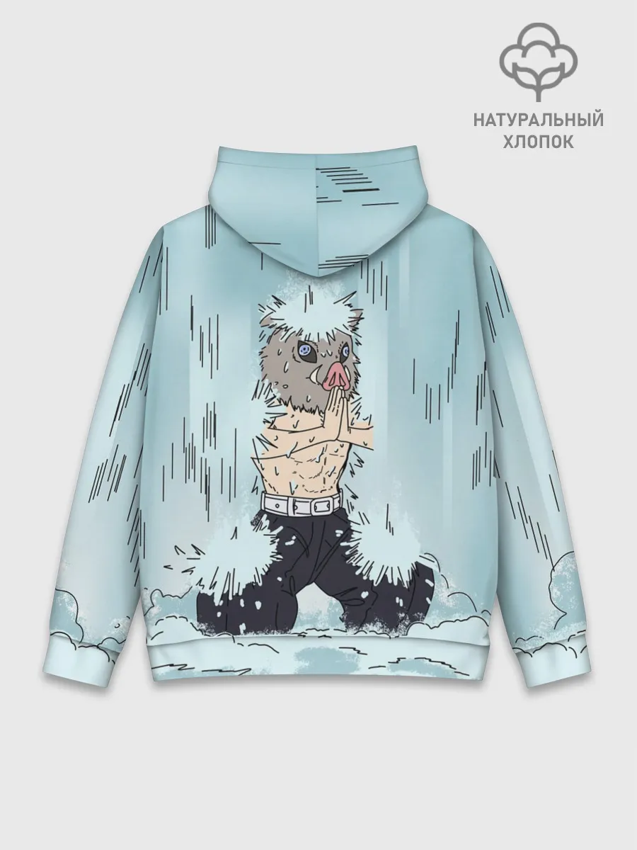 Худи мужской база хлопок / МЕДИТАЦИЯ ИНОСКЕ