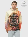 Худи мужской база хлопок / Darkseid | Дарксайд смотрит с высока