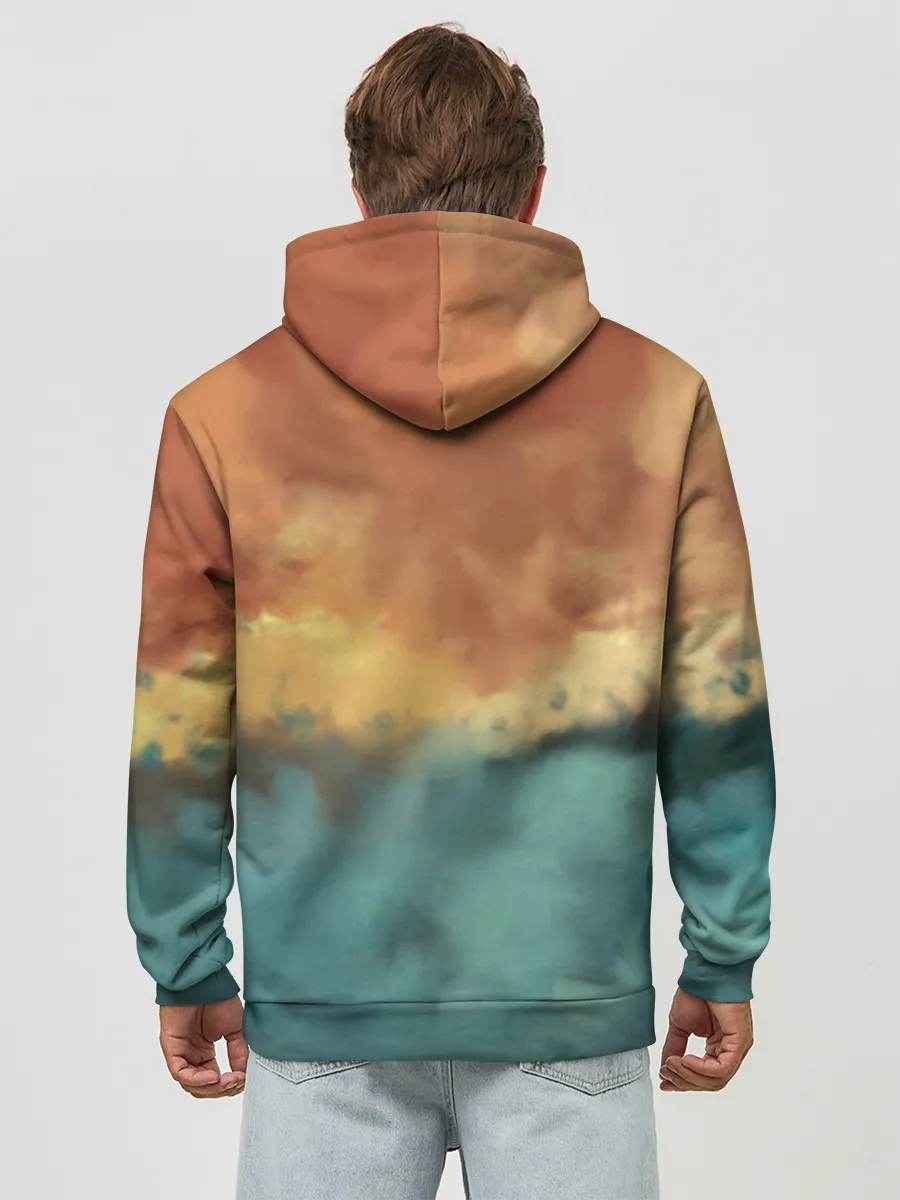 Худи мужской база хлопок / The Flash, Superman V Darkseid