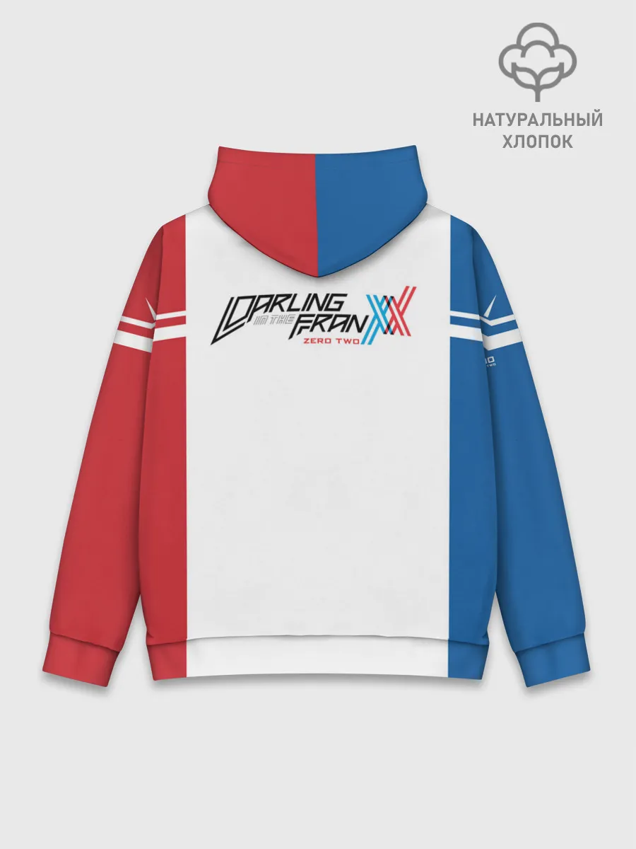 Худи мужской база хлопок / Darling in the Franxx