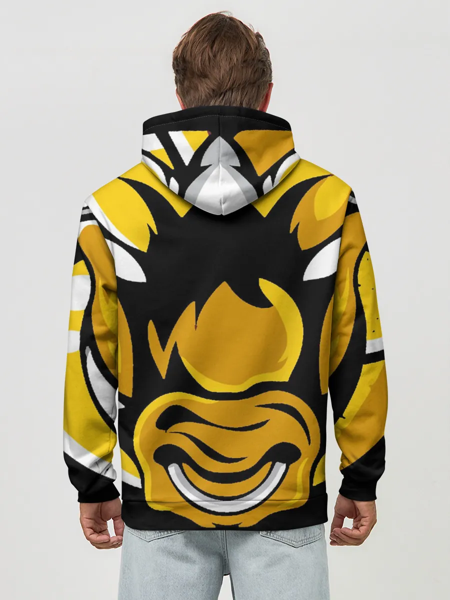 Худи мужской база хлопок / Yellow Asia