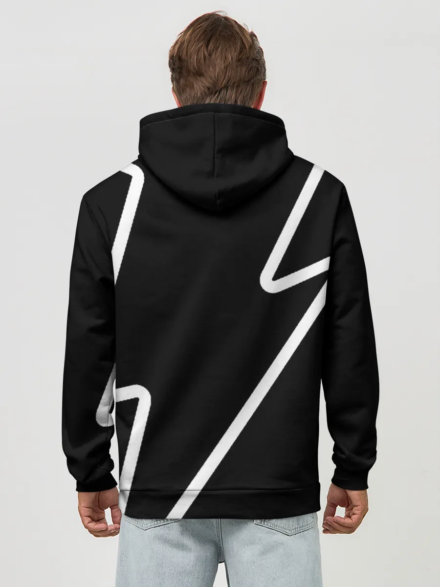 Худи мужской база хлопок / Stand out red