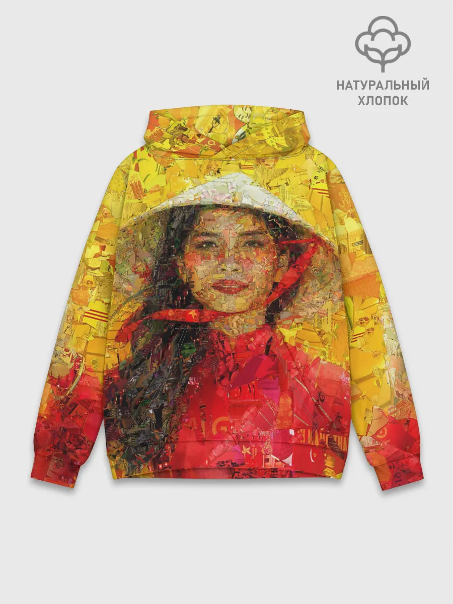 Худи мужской база хлопок / Вьетнам