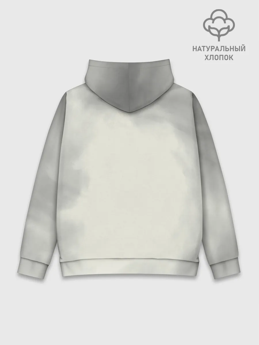 Худи мужской база хлопок / Giyuu Tomiyoka Kimetsu no Yaib