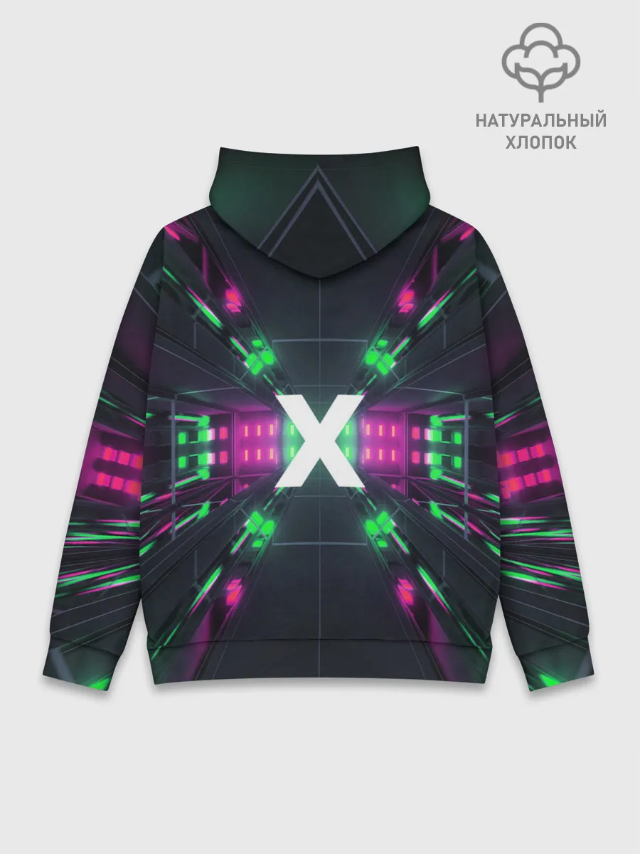 Худи мужской база хлопок / FuturX