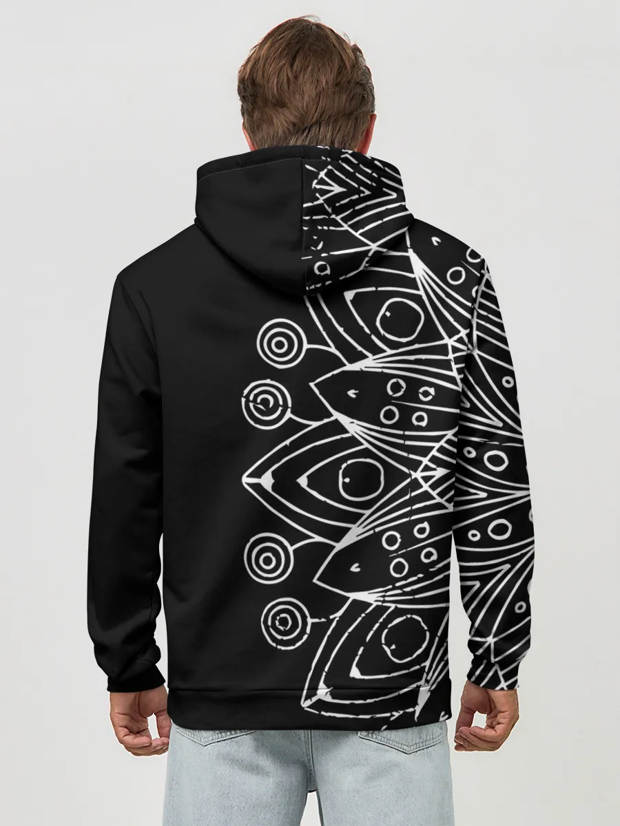 Худи мужской база хлопок / Mandala