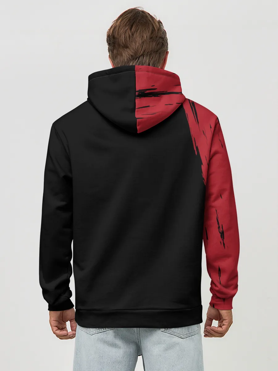 Худи мужской база хлопок / Брутальный Кратос | GOW