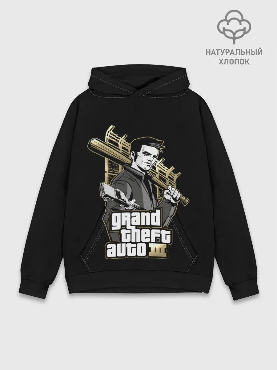 Худи мужской база хлопок / Клод | GTA 3