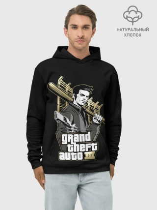 Худи мужской база хлопок / Клод | GTA 3