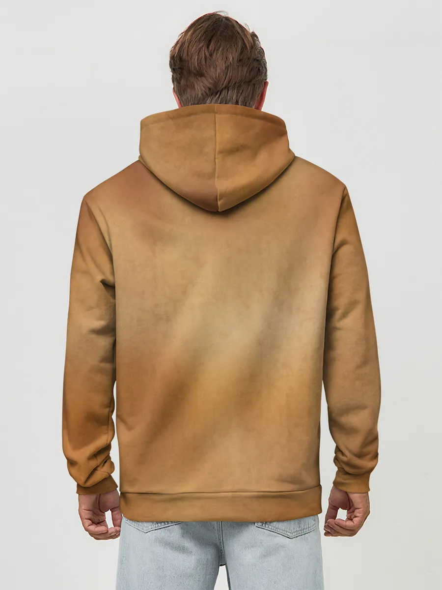 Худи мужской база хлопок / Кёджуро Ренгоку Kimetsu no Yaiba