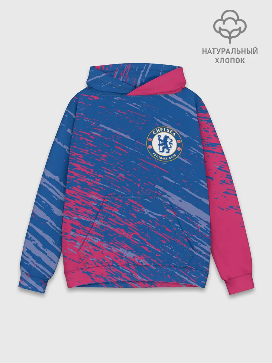 Худи мужской база хлопок / CHELSEA.