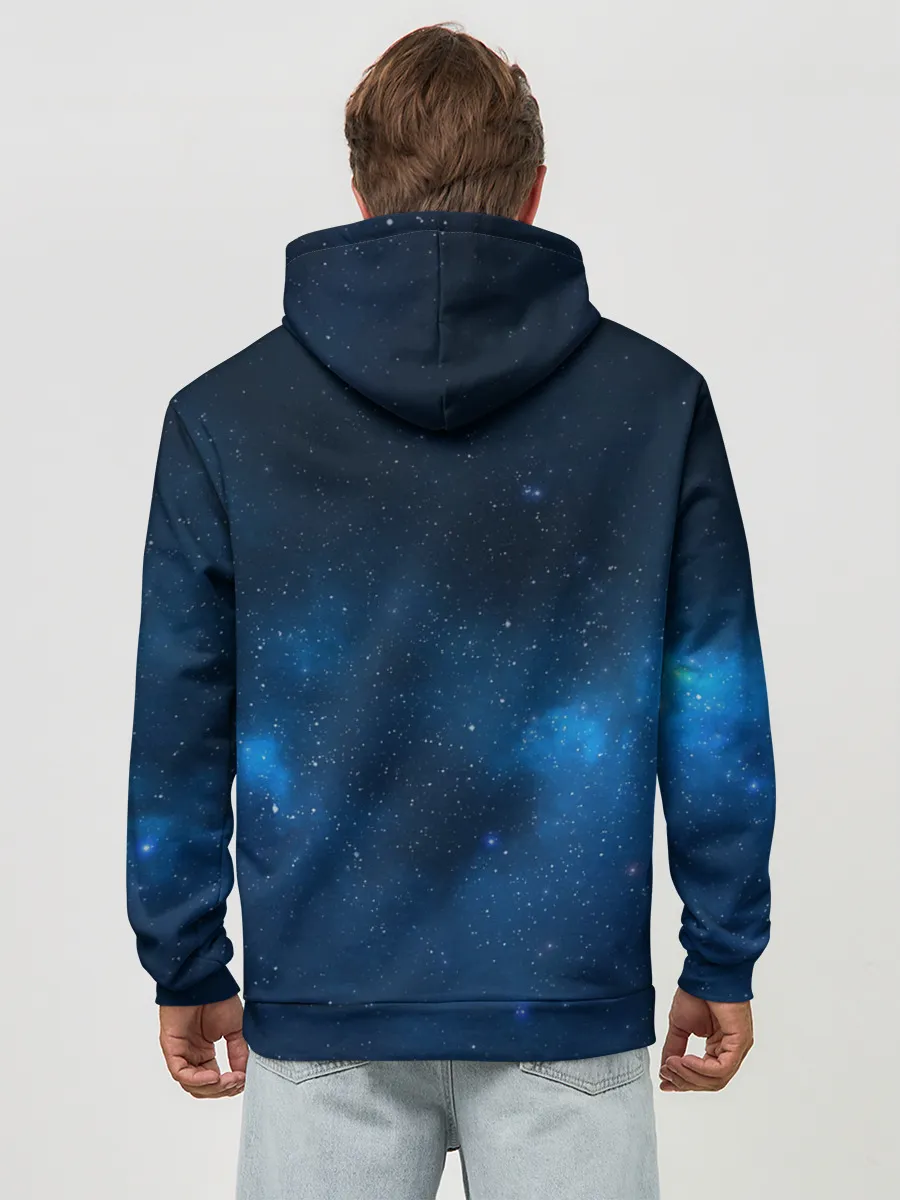 Худи мужской база хлопок / Иду за тобой