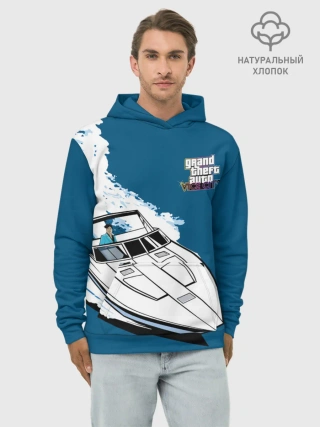 Худи мужской база хлопок / Tommy on board