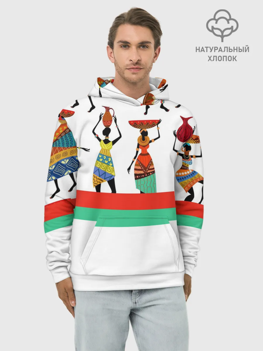 Худи мужской база хлопок / Девушки