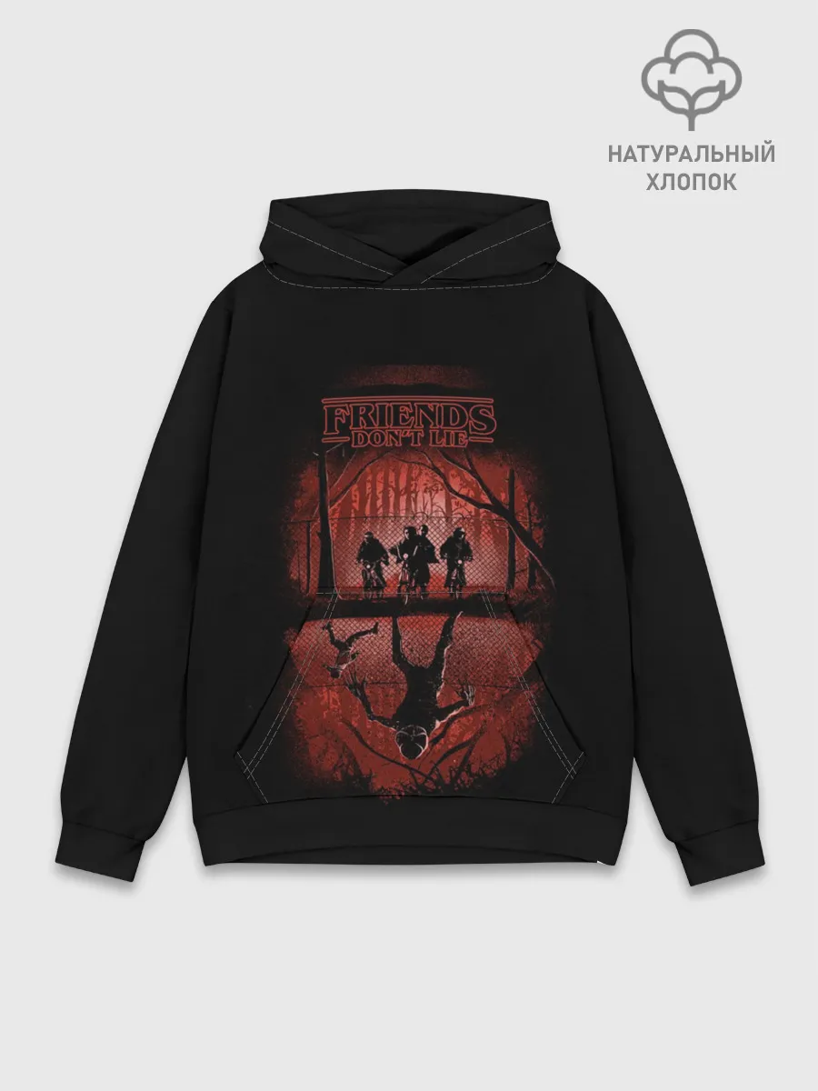 Худи мужской база хлопок / Друзья Не Лгут